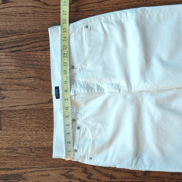 J. Crew Women's Off-White Wide Leg Crop Jeans Size 28 - Picture 5 of 7